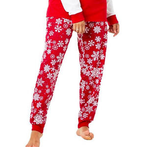 2 Set Kids snowflakes Pajama Pants S(6/7 &10/12